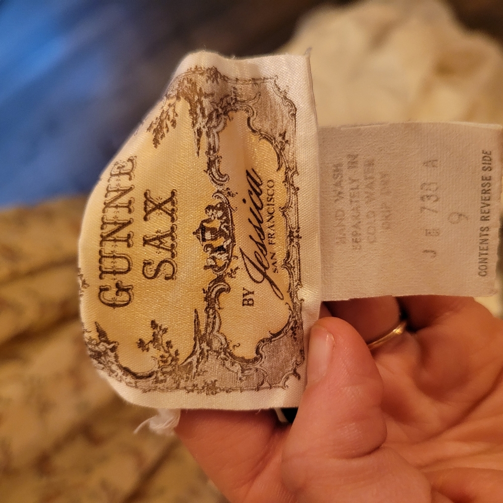Gunne sax dress